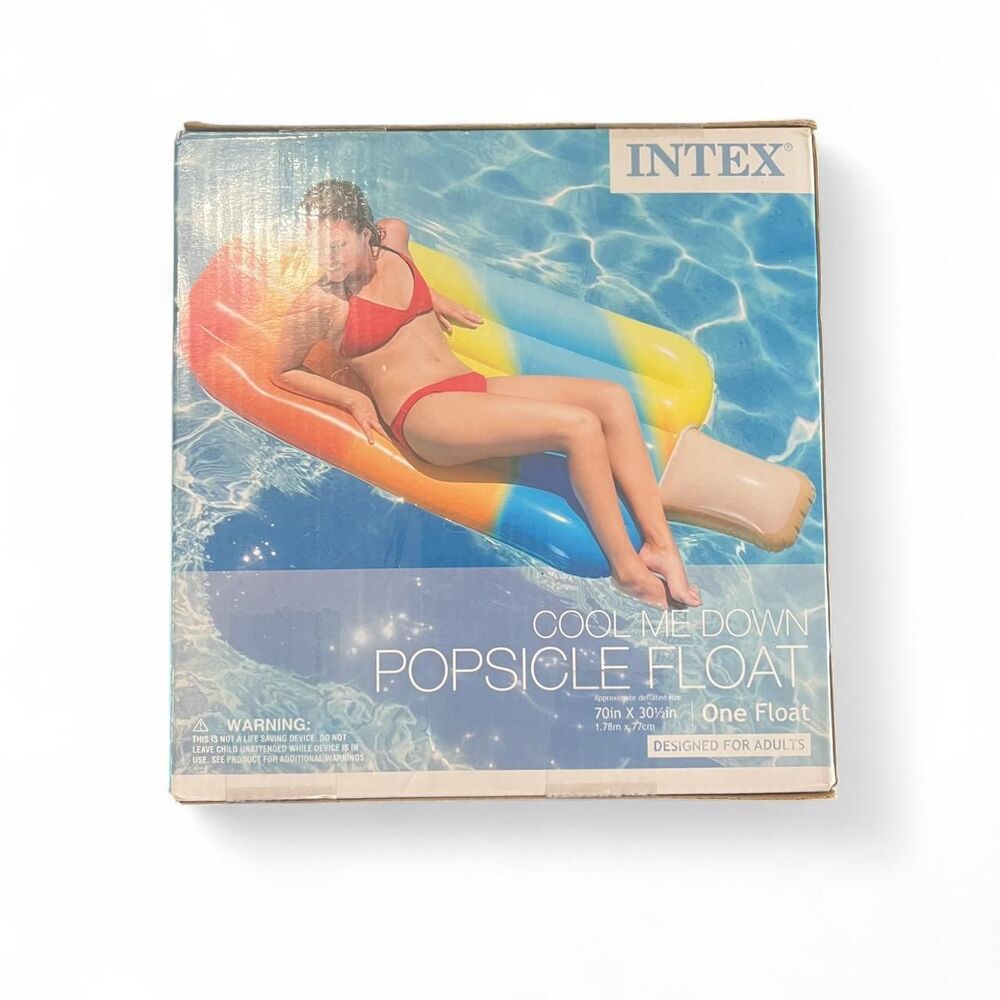 Intex Popsicle Inflatable Pool Float Brand New Summer Pool Raft